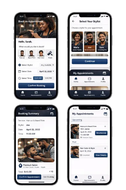 Salon & Barbershop App