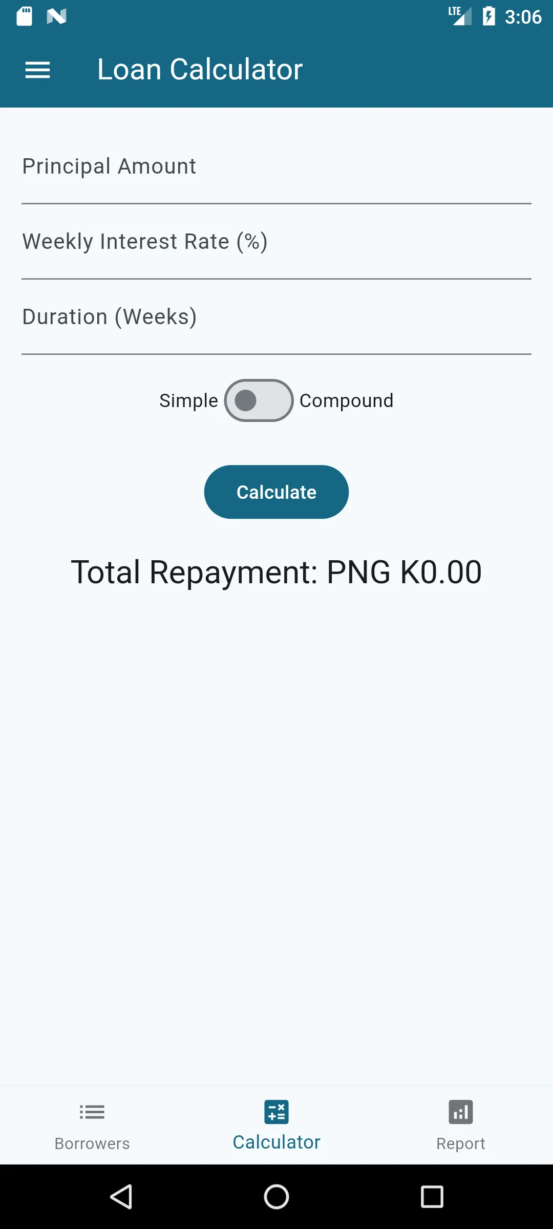 Lender Notebook Screen 5